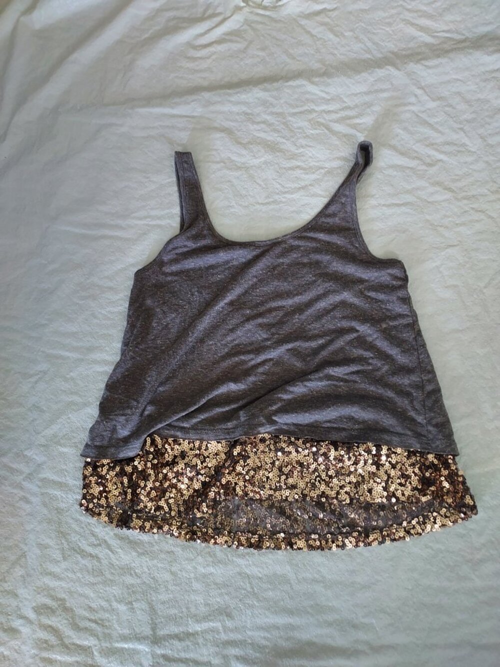 Mudd Sequin Tank Top - Picture 2 of 2
